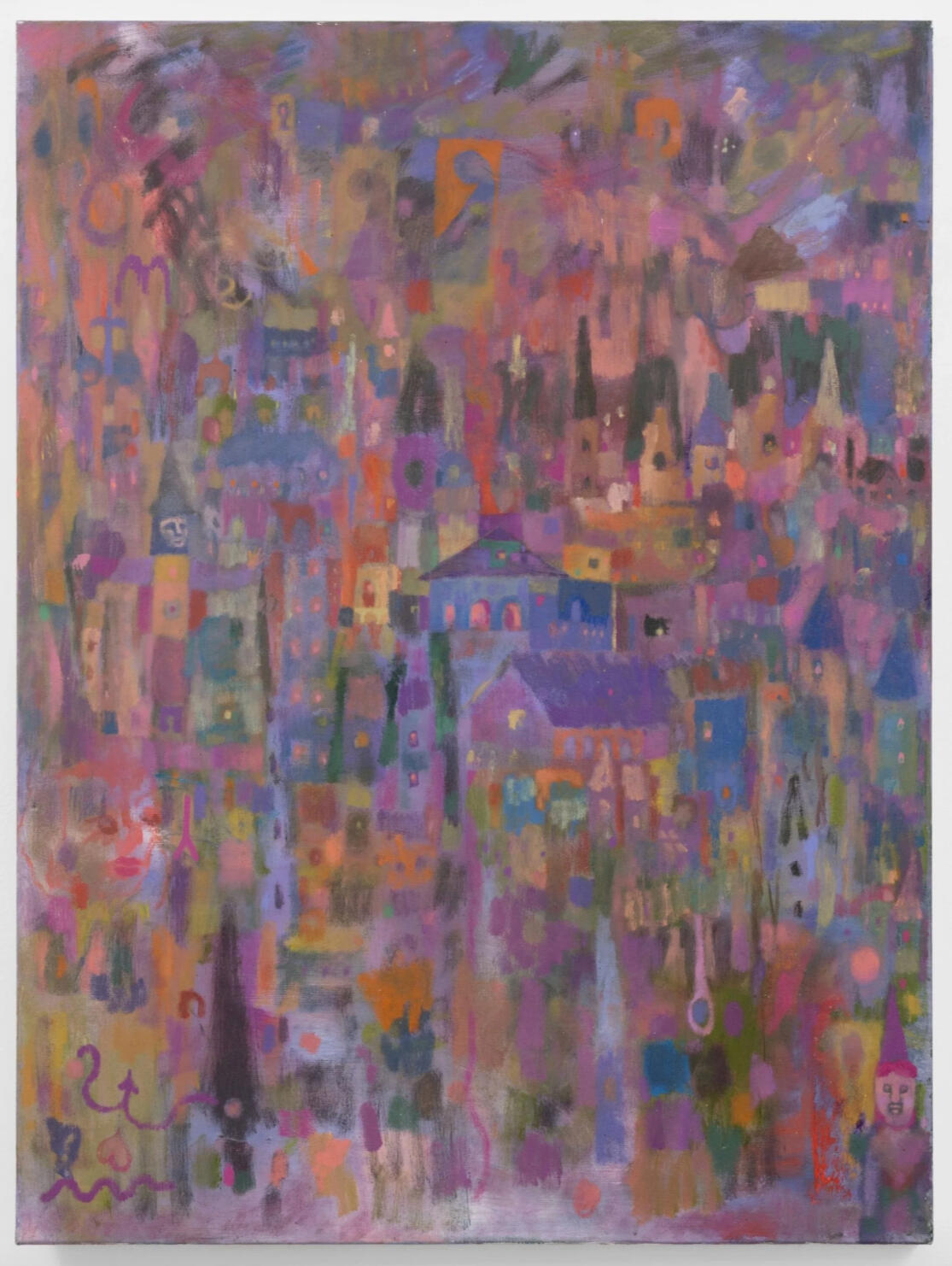 Noel de Lesseps, *Little light*, 2025. Oil on canvas, 30 x 40 inches.